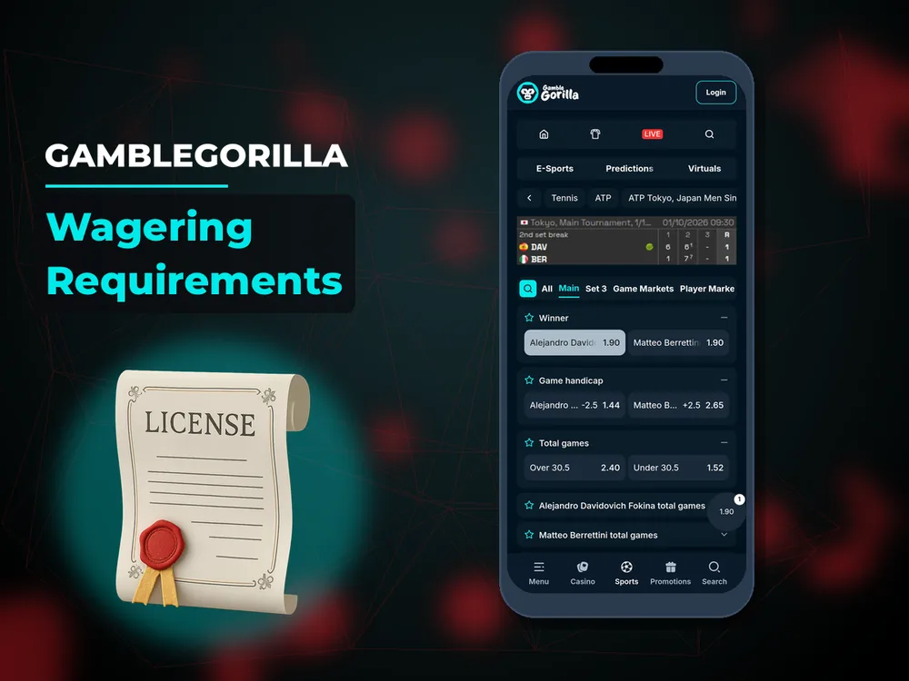 Gamblegorilla - Wagering Requirements