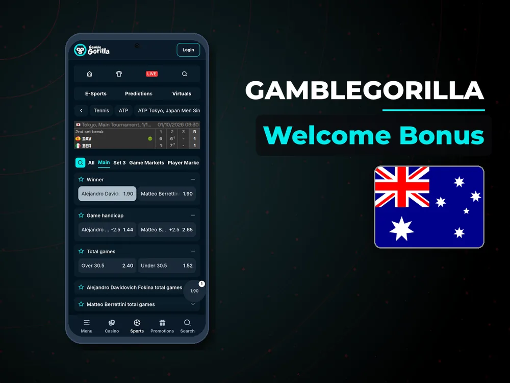 Gamblegorilla - Welcome Bonus