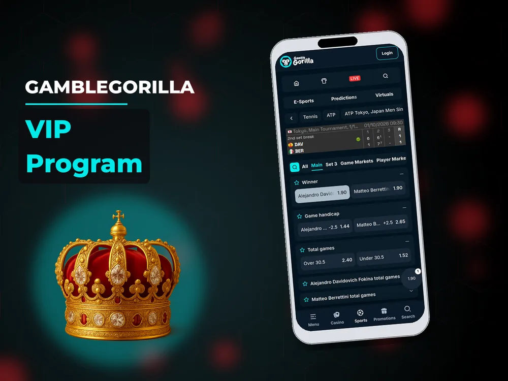 Gamblegorilla - VIP Program