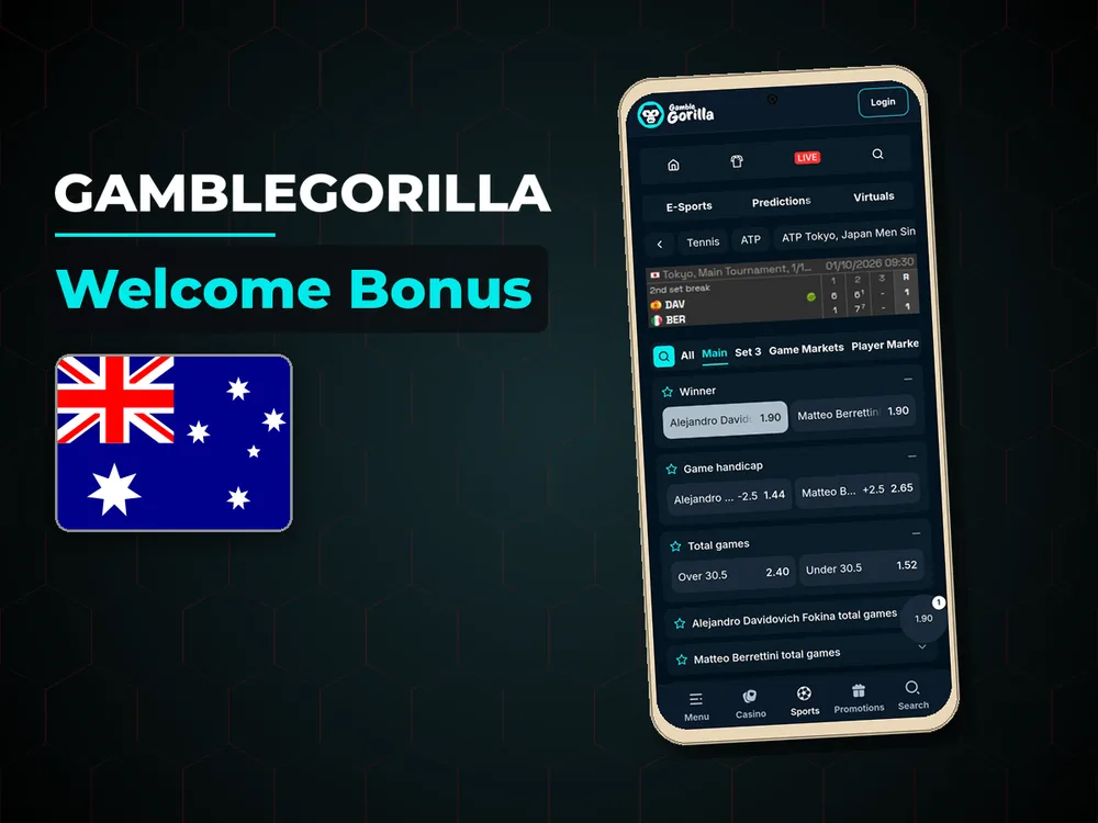 Gamblegorilla - Welcome Bonus