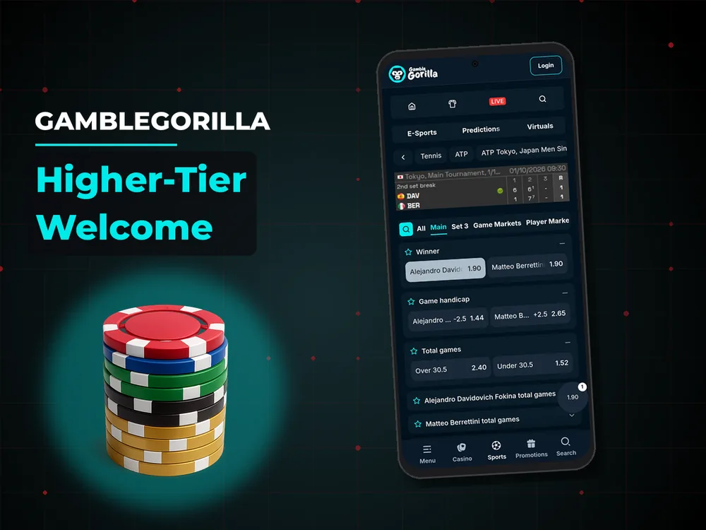 Gamblegorilla - Higher-Tier Welcome